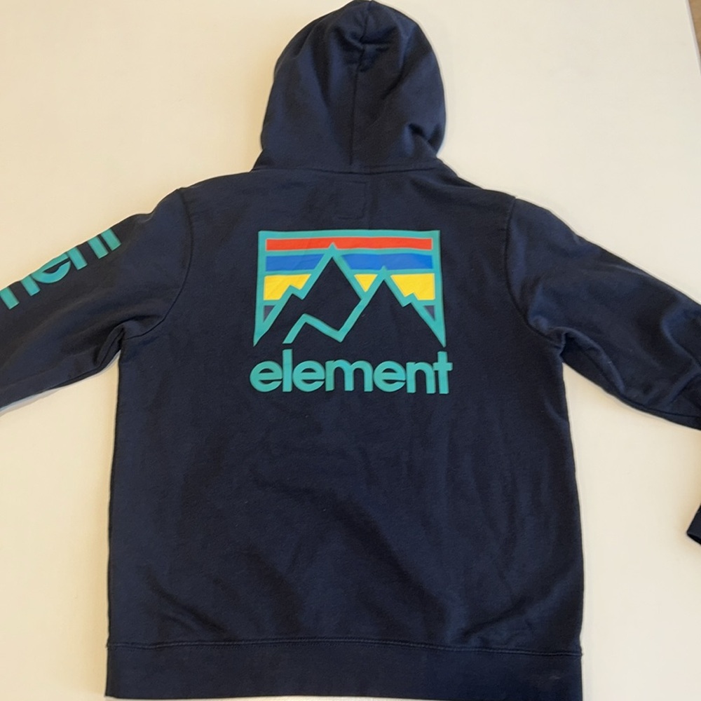 Boys Sweatshirt , Pullover Hoodie Size XL 16 Color Navy Surf Brand Element